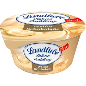 Link zu  Sahnepudding Weiße Schokolade