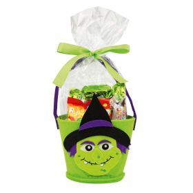 Link zu  Halloween Filzkorb mit Süßigkeiten