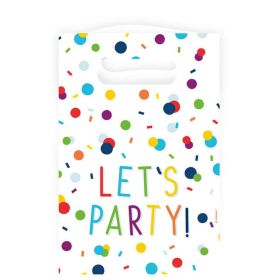 Link zu  Partytüten, Confetti bunt, 8 Stück