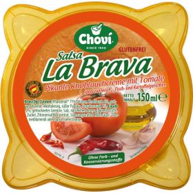 Link zu  Pikante Knoblauchcreme mit Tomate Salsa La Brava