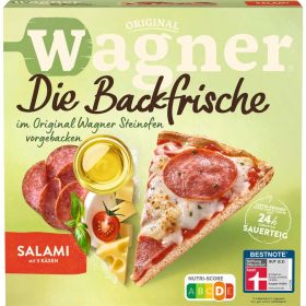 Link zu  Die Backfrische Pizza Salami mit 3 Käsen, tiefgekühlt