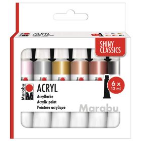 Link zu  Acrylfarbenset Shiny Classics, 6er Set