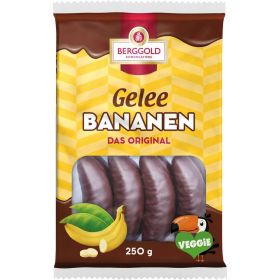 Link zu  Schokolierte Geleestücke mit Bananengeschmack