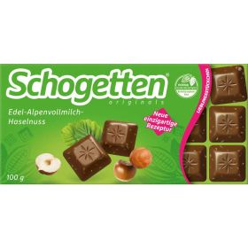 Link zu  Tafelschokolade, Alpenvollmilch/Haselnuss