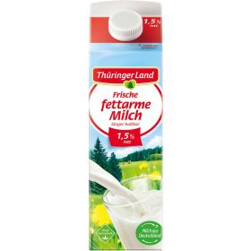 Link zu  Fettarme Milch, länger haltbar 1,5% Fett