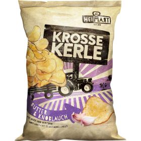 Link zu  Chips, Butter & Knoblauch