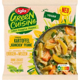 Link zu  Vegane Kartoffel Hähnchen Pfanne