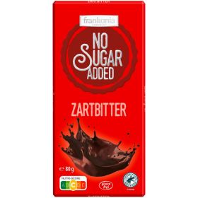 Link zu  Tafelschokolade No Sugar Added Zartbitter