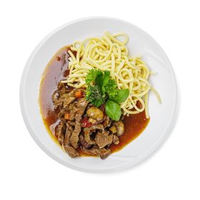 Link zu  Rindergeschnetzeltes