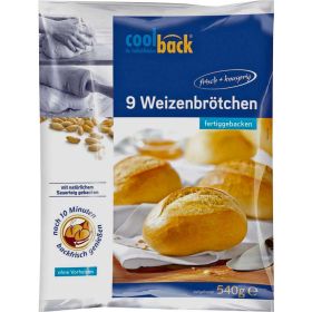 Link zu  Weizenbrötchen, tiefgekühlt