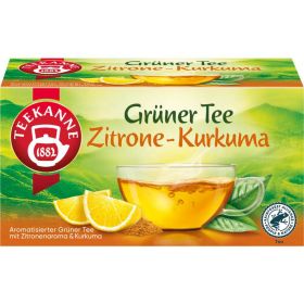 Link zu  Grüner-Tee Zitrone Kurkuma, aromatisiert