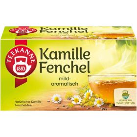 Link zu  Kamille-Fenchel-Tee Kamille Fenchel wohltuend & aromatisch