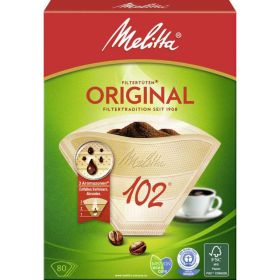 Link zu  Kaffee-Filtertüten 102 Original, mit 3 Aromazonen, naturbraun