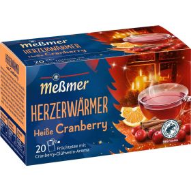 Link zu  Tee Herzerwärmer, Heiße Cranberry