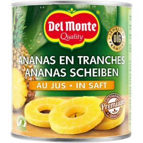 Link zu  Ananas Scheiben in Saft, natursüß