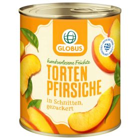Link zu  Torten Pfirsiche, geschnitten