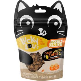 Link zu  Katzen-Trockenfutter,  Huhn & Käse Würfel