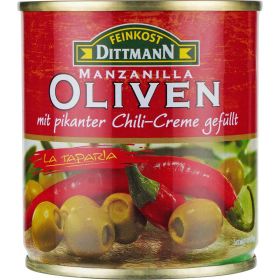 Link zu  Oliven mit Chilicreme