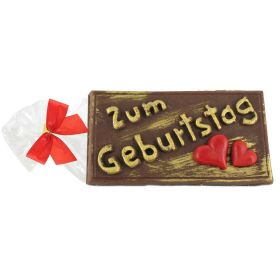 Link zu  Tafelschokolade Geburtstag, Schokolade-Marzipan