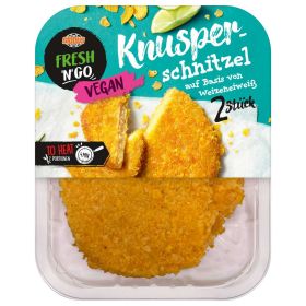 Link zu  Vegane Knusperschnitzel