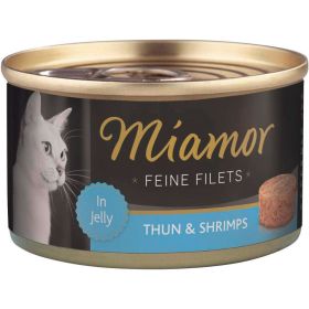 Link zu  Katzen-Nassfutter Feine Filets, Thunfisch/Shrimps