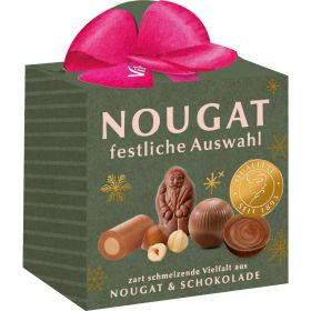 Link zu  Pralinen Box Nougat, Weihnachtsgeschenk