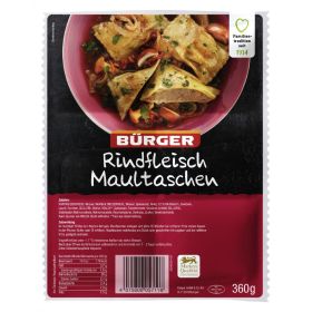 Link zu  Bürger Maultaschen, je 250–360 g