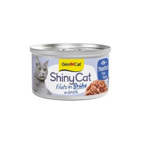 Link zu  Katzen-Nassfutter ShinyCat, Filets in Brühe, Thunfisch