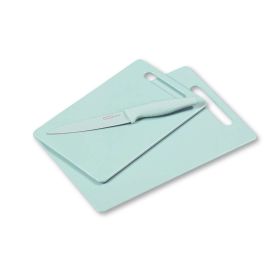 Link zu  Schneidebrett 3er-Set mit Messer, mint