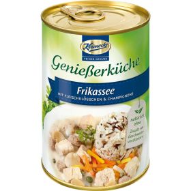 Link zu  Frikassee, mit Fleischklößchen und Champignons