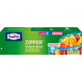 Link zu  Gefrierbeutel XL, 6L, wiederverschließbar