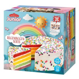 Link zu  Junior Regenbogentorte, tiefgekühlt