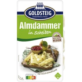 Link zu  Goldsteig Emmentaler oder Almdammer, je 125–150 g