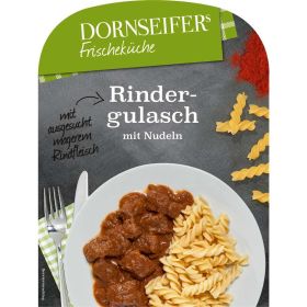 Link zu  Rindergulasch mit Nudeln