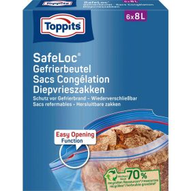 Link zu  Doppelverschluss-Gefrier-Beutel, 6 x 8l