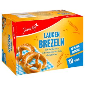 Link zu  Laugenbrezeln zum Aufbacken