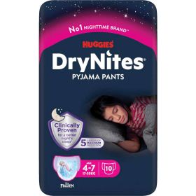 Link zu  Windeln DryNites Pyjama Pants, Girl 4-7 Jahre