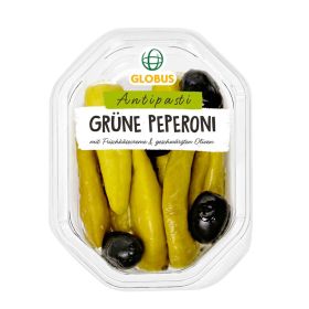 Link zu  Grüne Peperoni, gefüllt