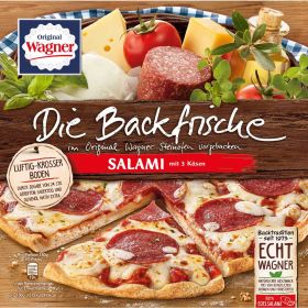 Link zu  Die Backfrische Pizza Salami mit 3 Käsen, tiefgekühlt