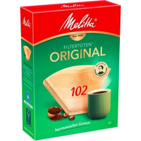Link zu  Kaffee-Filtertüten 102 Original, mit 3 Aromazonen, naturbraun