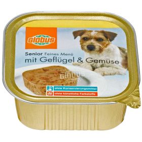 Link zu  Hunde-Nassfutter Senior, Geflügel und Gemüse