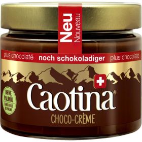 Link zu  Ovomaltine Crunchy Cream oder Caotina Creme, je 300–380 g