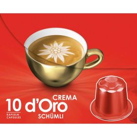Link zu  Kaffee Kapseln Capsa, Crema d'Oro Schümli