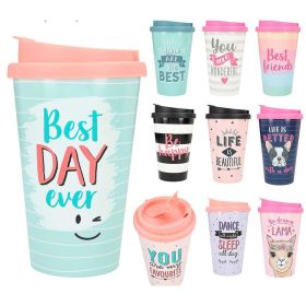 Link zu  To-Go Becher Sprüche, sortiert