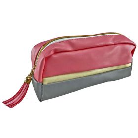 Link zu  Schlampertasche 3-farbig mit Franzen Zip