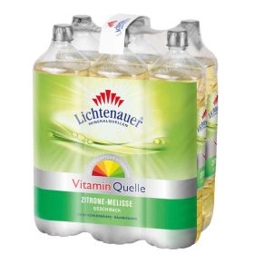 Link zu  Mineralwasser Vitamin Quelle, Zitrone-Melisse-Geschmack, Naturell (6x 1,500 Liter)