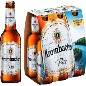 Link zu  Pilsener Bier, 4,8% (4x Träger in der Kiste zu je  6x 0,330 Liter)