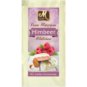 Link zu  Marzipan Himbeer Blättchen