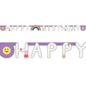 Link zu  Partykette Peppa Wutz, Happy Birthday