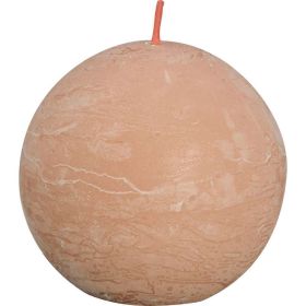 Link zu  Kugelkerze Rustik Ø76mm, nebliges rosa